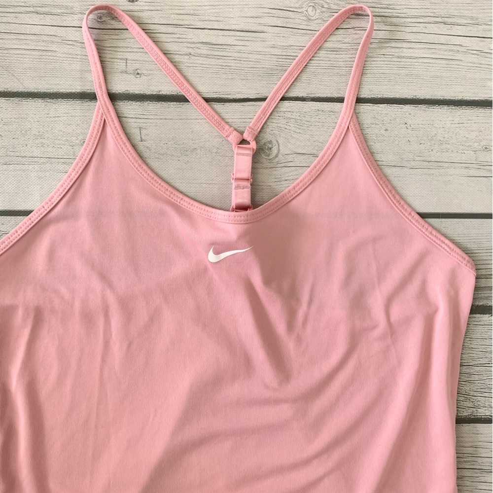 Nike pink racerback workout top-small - Picture 2 of 3